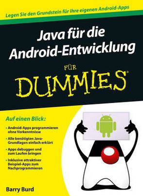 Java für die Android-Entwicklung für Dummies von Burd,  Barry, Schmidt,  Jutta