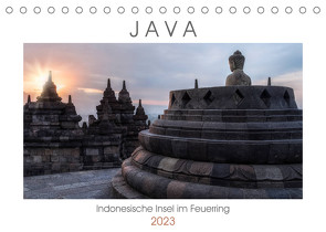 Java, Indonesische Insel im Feuerring (Tischkalender 2023 DIN A5 quer) von Kruse,  Joana