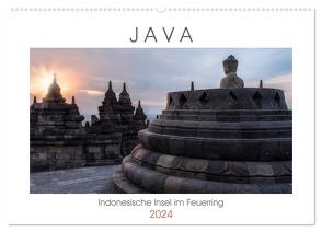 Java, Indonesische Insel im Feuerring (Wandkalender 2024 DIN A2 quer), CALVENDO Monatskalender von Kruse,  Joana