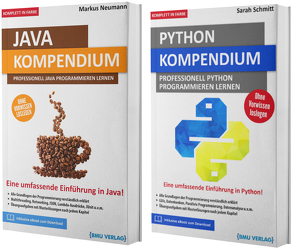 Java Kompendium + Python Kompendium (Hardcover) von Neumann,  Markus, Schmitt,  Sarah