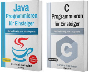 Java Programmieren für Einsteiger + C Programmieren für Einsteiger (Hardcover) von Bonacina,  Michael, Neumann,  Markus