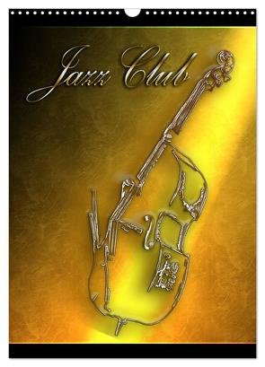 Jazz Club (Wandkalender 2024 DIN A3 hoch), CALVENDO Monatskalender von Bluesax,  Bluesax