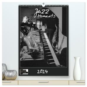 Jazz Moments (hochwertiger Premium Wandkalender 2024 DIN A2 hoch), Kunstdruck in Hochglanz von Rohwer,  Klaus