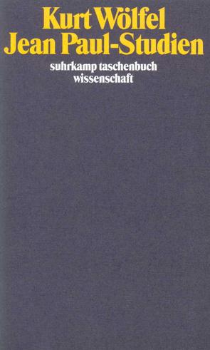 Jean-Paul-Studien von Buschendorf,  Bernhard, Wölfel,  Kurt