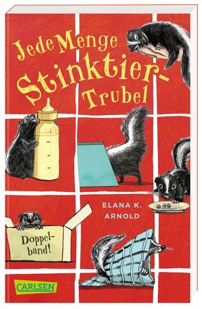 Jede Menge Stinktier-Trubel (Doppelband) (Bat und Thor) von Arnold,  Elana K., Bohn,  Maja, Hachmeister,  Sylke