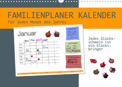 Jedes Glücksschwein ist ein Glücksbringer – Familienplaner (Wandkalender 2023 DIN A3 quer) von Piepenbrinck/steckandose.com,  DMR/Love