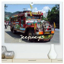Jeepneys (hochwertiger Premium Wandkalender 2024 DIN A2 quer), Kunstdruck in Hochglanz von Rudolf Blank,  Dr.