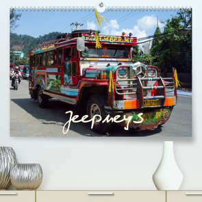 Jeepneys (Premium, hochwertiger DIN A2 Wandkalender 2022, Kunstdruck in Hochglanz) von Rudolf Blank,  Dr.