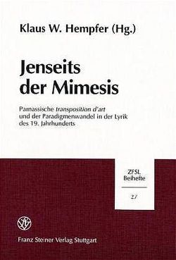 Jenseits der Mimesis von Hempfer,  Klaus W.