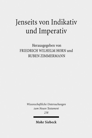 Jenseits von Indikativ und Imperativ von Horn,  Friedrich Wilhelm, Zimmermann,  Ruben