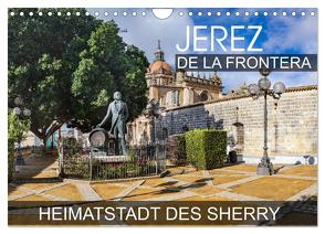 Jerez de la Frontera – Heimatstadt des Sherry (Wandkalender 2024 DIN A4 quer), CALVENDO Monatskalender von Thoermer,  Val
