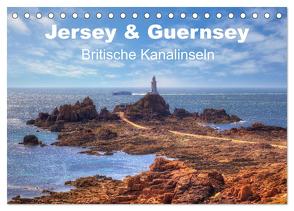 Jersey & Guernsey – britische Kanalinseln (Tischkalender 2024 DIN A5 quer), CALVENDO Monatskalender von Kruse,  Joana