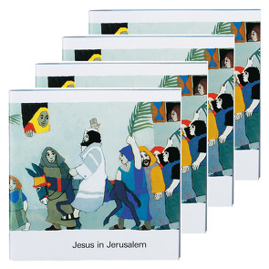 Jesus in Jerusalem (4er-Pack) von de Kort,  Kees