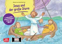 Jesus und der große Sturm. Kamishibai Bildkartenset von Häusl-Vad,  Sonja, Hebert,  Esther, Rensmann,  Gesa