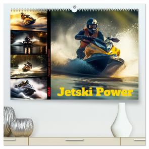 Jetski Power (hochwertiger Premium Wandkalender 2024 DIN A2 quer), Kunstdruck in Hochglanz von Meutzner,  Dirk