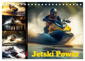 Jetski Power (Tischkalender 2024 DIN A5 quer), CALVENDO Monatskalender von Meutzner,  Dirk