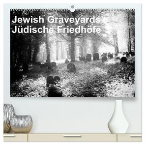 Jewish Gravyards / Jüdische Friedhöfe (hochwertiger Premium Wandkalender 2024 DIN A2 quer), Kunstdruck in Hochglanz von H. Hoernig,  Walter