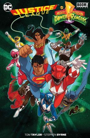 Justice League/Power Rangers von Byrne,  Stephen, Hidalgo,  Carolin, Taylor,  Tom