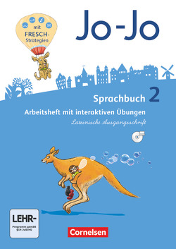 Jo-Jo Sprachbuch – Allgemeine Ausgabe 2016 – 2. Schuljahr von Brunold,  Frido, Meeh,  Sandra, Naumann-Harms,  Henriette, Stanzel,  Rita