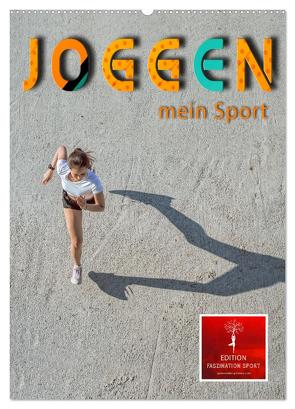 Joggen – mein Sport (Wandkalender 2024 DIN A2 hoch), CALVENDO Monatskalender von Roder,  Peter