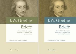 Johann Wolfgang von Goethe: Briefe / Anfang 1785 – 3. September 1786 von Fenske,  Susanne, Giel,  Volker, Mueller,  Gerhard, Pietsch,  Yvonne