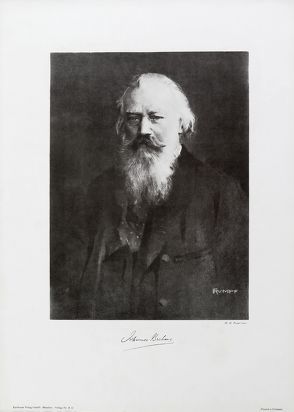 Johannes Brahms von Rumpf,  Fr. H.
