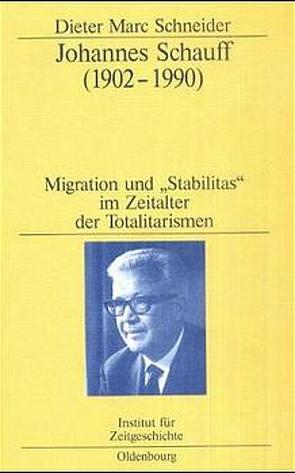 Johannes Schauff (1902-1990) von Schneider,  Dieter Marc