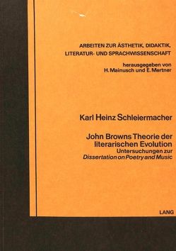 John Browns Theorie der literarischen Evolution