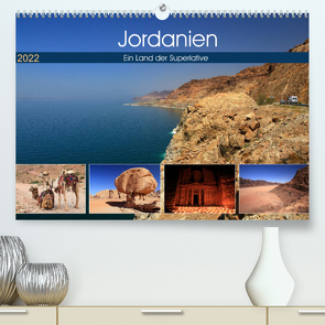 Jordanien – Ein Land der Superlative (Premium, hochwertiger DIN A2 Wandkalender 2022, Kunstdruck in Hochglanz) von Herzog,  Michael
