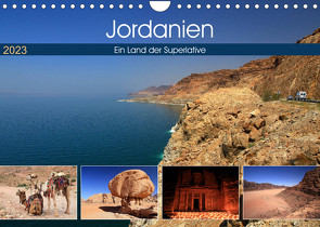 Jordanien – Ein Land der Superlative (Wandkalender 2023 DIN A4 quer) von Herzog,  Michael