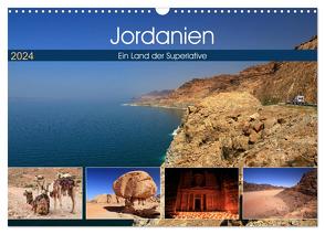 Jordanien – Ein Land der Superlative (Wandkalender 2024 DIN A3 quer), CALVENDO Monatskalender von Herzog,  Michael