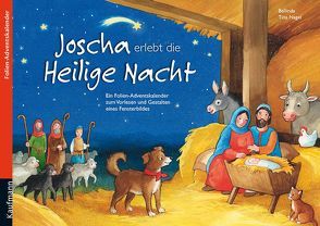 Joscha erlebt die Heilige Nacht. Ein Folien-Adventskalender zum Vorlesen und Gestalten eines Fensterbildes von Bellinda, Nagel,  Tina