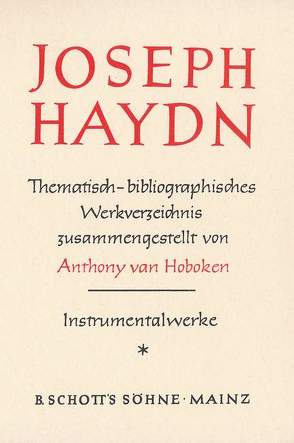 Joseph Haydn von Hoboken,  Anthony van