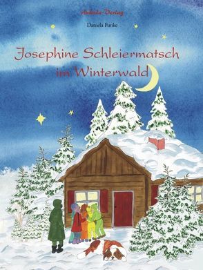 Josephine Schleiermatsch im Winterwald von Funke,  Daniela