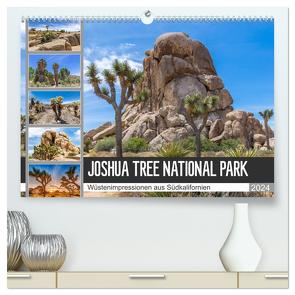 JOSHUA TREE NATIONAL PARK Wüstenimpressionen aus Südkalifornien (hochwertiger Premium Wandkalender 2024 DIN A2 quer), Kunstdruck in Hochglanz von Viola,  Melanie