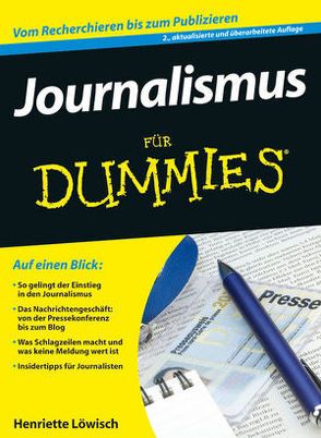 Journalismus für Dummies von Löwisch,  Henriette