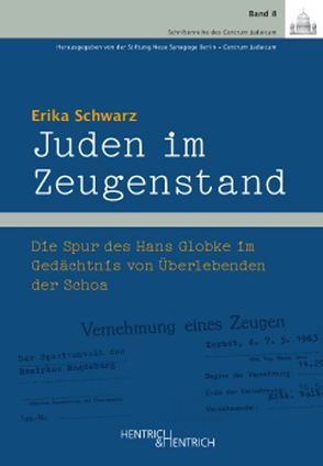Juden im Zeugenstand von Schwarz,  Erika, Simon,  Hermann