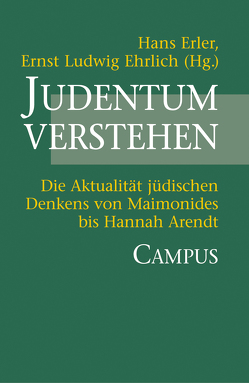 Judentum verstehen von Ehrlich,  Ernst Ludwig, Erler,  Hans