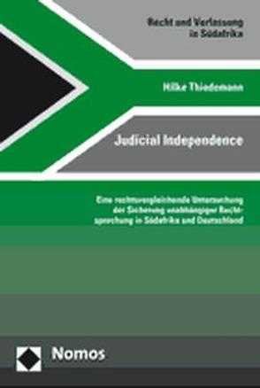 Judicial Independence von Thiedemann,  Hilke