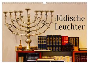 Jüdische Leuchter (Wandkalender 2024 DIN A3 quer), CALVENDO Monatskalender von Vorndran,  Hans-Georg