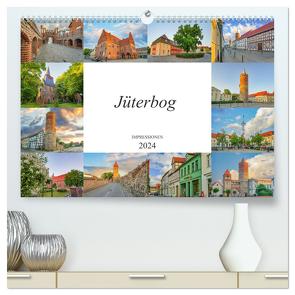 Jüterbog Impressionen (hochwertiger Premium Wandkalender 2024 DIN A2 quer), Kunstdruck in Hochglanz von Meutzner,  Dirk
