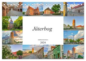 Jüterbog Impressionen (Tischkalender 2024 DIN A5 quer), CALVENDO Monatskalender von Meutzner,  Dirk
