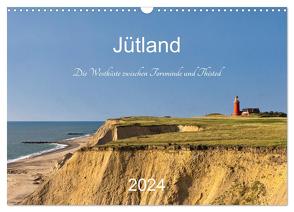 Jütland. Die Westküste zwischen Torsminde und Thisted (Wandkalender 2024 DIN A3 quer), CALVENDO Monatskalender von Kolfenbach,  Klaus