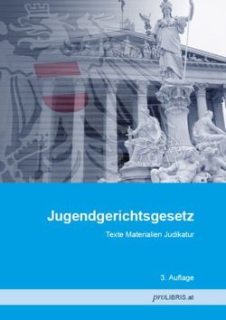Jugendgerichtsgesetz von proLIBRIS VerlagsgesmbH