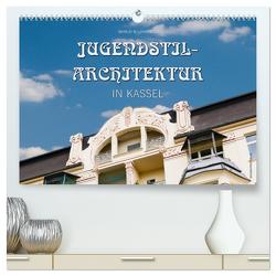 Jugendstil-Architektur in Kassel (hochwertiger Premium Wandkalender 2024 DIN A2 quer), Kunstdruck in Hochglanz von W. Lambrecht,  Markus