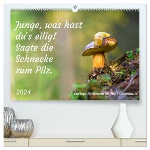 Junge, was hast du`s eilig (hochwertiger Premium Wandkalender 2024 DIN A2 quer), Kunstdruck in Hochglanz von Waurick,  Kerstin