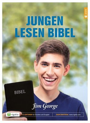 Jungen lesen Bibel von George,  Jim