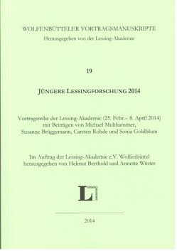 Jüngere Lessingforschung 2014 von Berthold,  Helmut, Lessing-Akademie Wolfenbüttel, Winter,  Annette