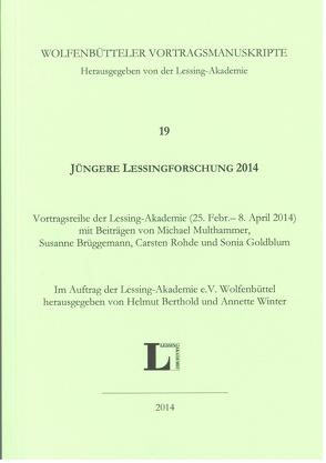 Jüngere Lessingforschung 2014 von Berthold,  Helmut, Lessing-Akademie Wolfenbüttel, Winter,  Annette