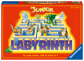 Ravensburger 21210 – Junior Labyrinth – Familienklassiker für die Kleinen, Spiel für Kinder ab 5 Jahren – Gesellschaftspiel geeignet für 2-4 Spieler, Junior-Ausgabe von Kobbert,  Max